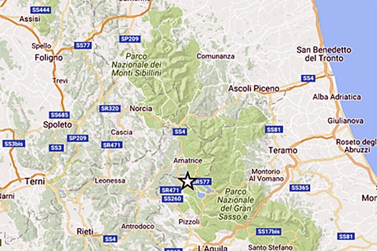 Terremoti: scossa 4.4 nell 'Aquilano - RIPRODUZIONE RISERVATA