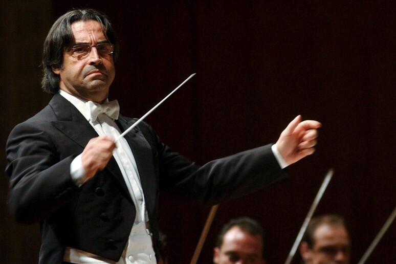 Il Maestro Riccardo Muti © ANSA/EPA