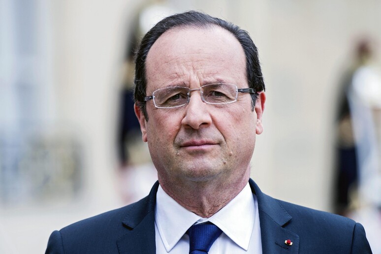 Francois Hollande in una recente immagine © ANSA/EPA