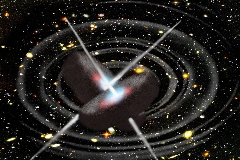 I ricercatori hanno analizzato i dati di Ligo che hanno portato alla scoperta delle onde gravitazionali e che erano stati generati dalla collisione tra due buchi neri (fonte: Maxwell Hamilton) - RIPRODUZIONE RISERVATA