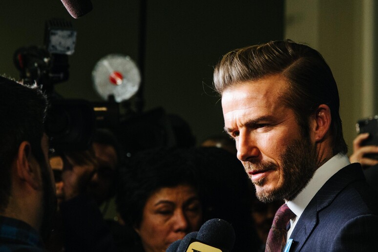 David Beckham (archivio) © ANSA/EPA
