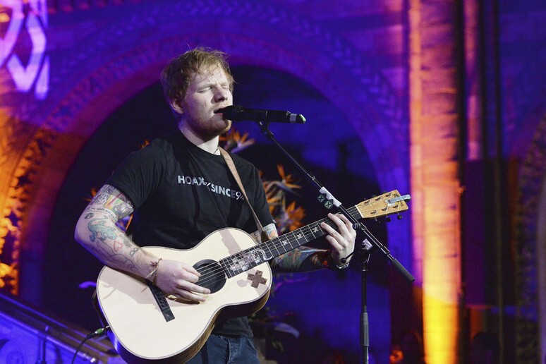 Ed Sheeran © ANSA/AP