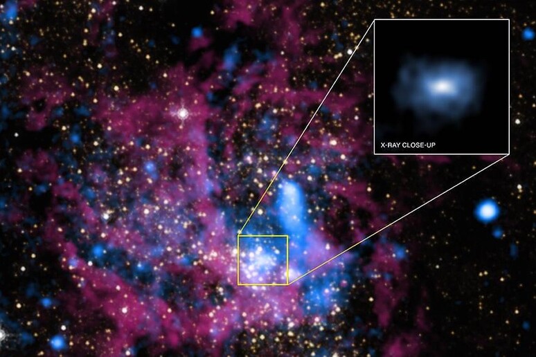 Al via a marzo la prima foto del buco nero al centro della Via Lattea (fonte: NASA/UMass/D.Wang et al.; NASA/STScI) - RIPRODUZIONE RISERVATA