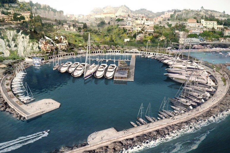Il nuovo porto turistico di Ventimiglia - RIPRODUZIONE RISERVATA