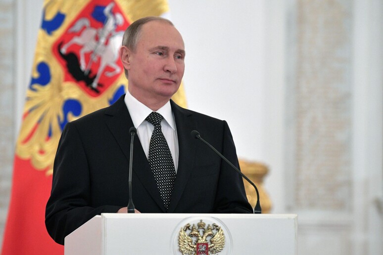 Il presidente russo Vladimir Putin © ANSA/EPA