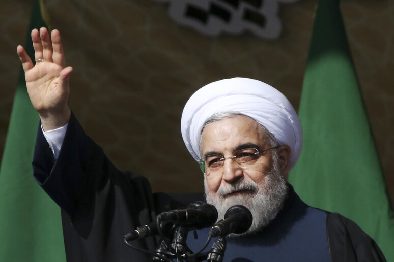 Il presidente iraniano Rouhani © ANSA/AP