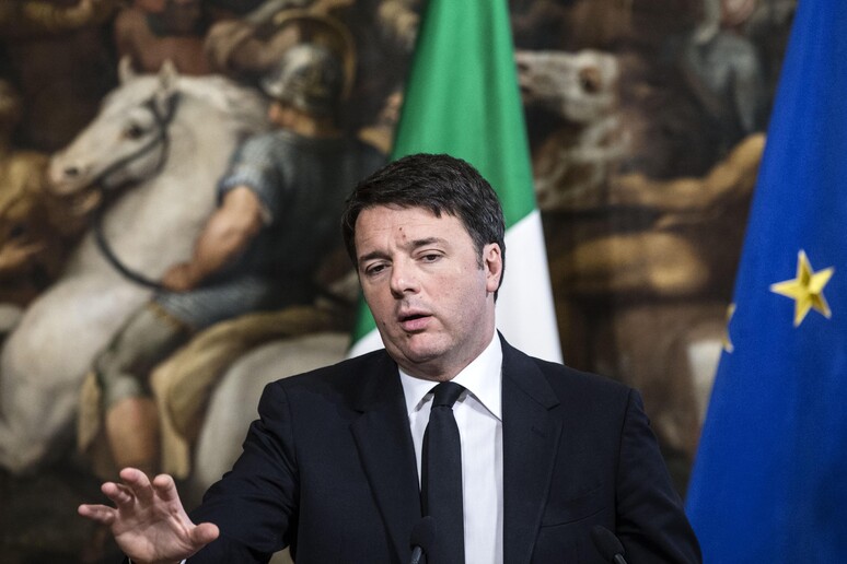Matteo Renzi in una recente foto - RIPRODUZIONE RISERVATA