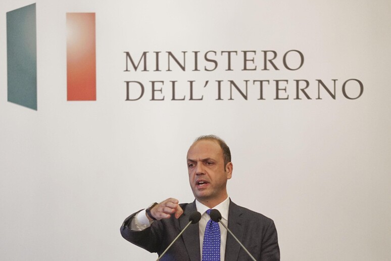 Ministro Angelino Alfano - RIPRODUZIONE RISERVATA