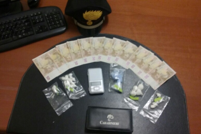 Un arresto per spaccio di cocaina - RIPRODUZIONE RISERVATA