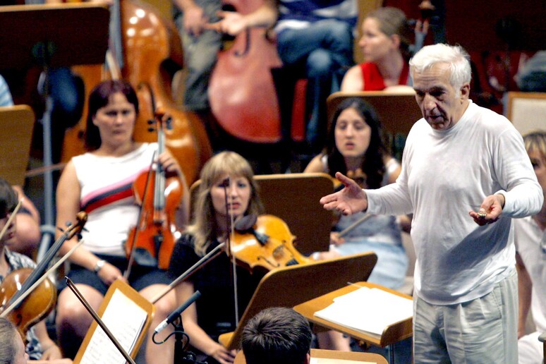 Russian conductor Vladimir Ashkenazy © ANSA/EPA