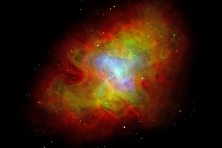 La nebulosa del Granchio (fonte: J. Hester, ASU, CXC, HST, NRAO, NSF, NASA) - RIPRODUZIONE RISERVATA