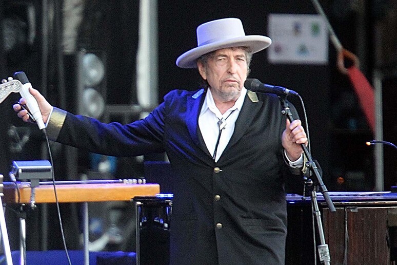 Bob Dylan in una foto del 22 luglio 2012 © ANSA/AP