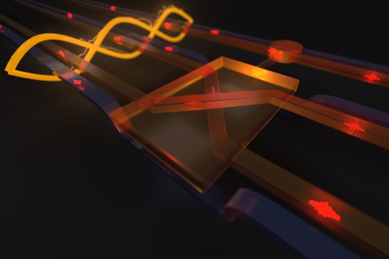 Primo circuito per i computer quantistici (fonte: Raj Patel and Geoff Pryde, Center for Quantum Dynamics, Griffith University) - RIPRODUZIONE RISERVATA