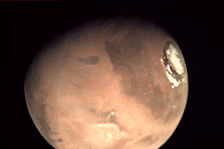 Un 'immagine di Marte - RIPRODUZIONE RISERVATA