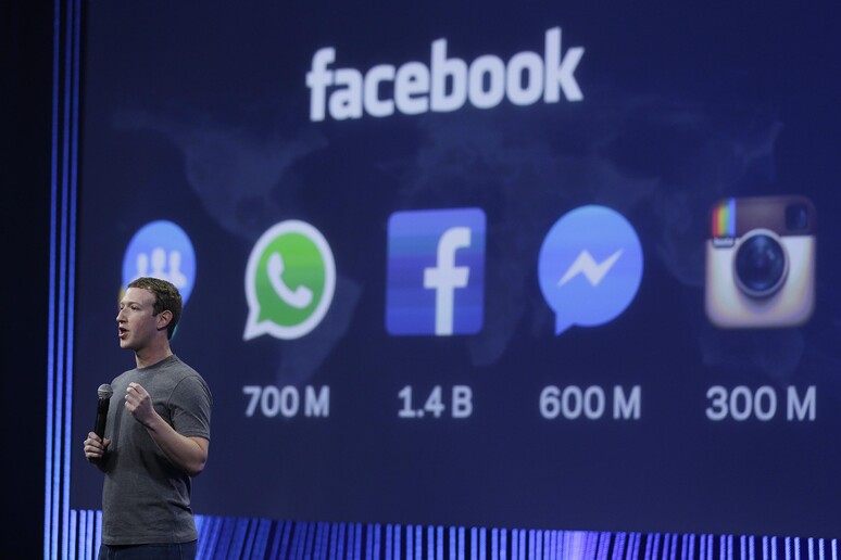 Facebook, in arrivo messaggi usa e getta © ANSA/AP