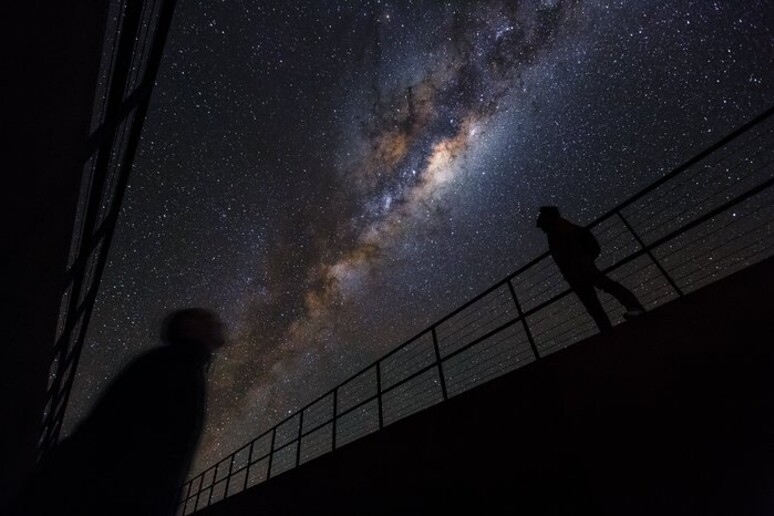 La Via Lattea vista dagli osservatori di Aatacama, in Cile (fonte: ESO) - RIPRODUZIONE RISERVATA