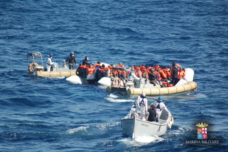 Asylum seekers being rescued -     ALL RIGHTS RESERVED