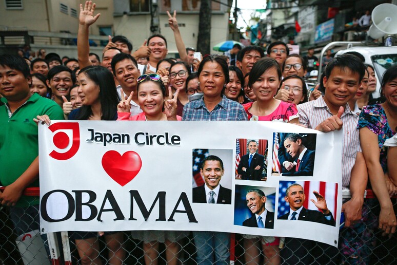 Barack Obama in visita in Vietnam - RIPRODUZIONE RISERVATA
