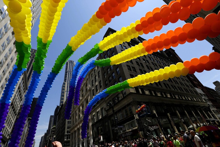 Gay parade a New York - RIPRODUZIONE RISERVATA