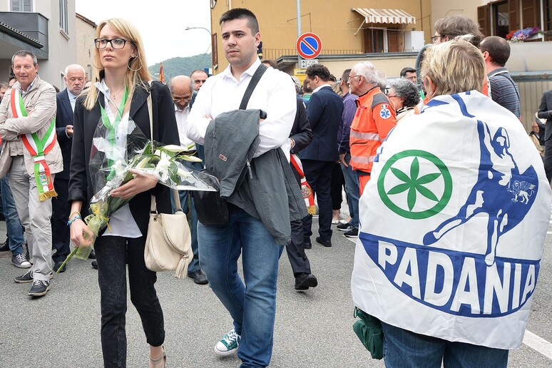 Lega: Salvini e centinaia persone a funerali Buonanno - RIPRODUZIONE RISERVATA