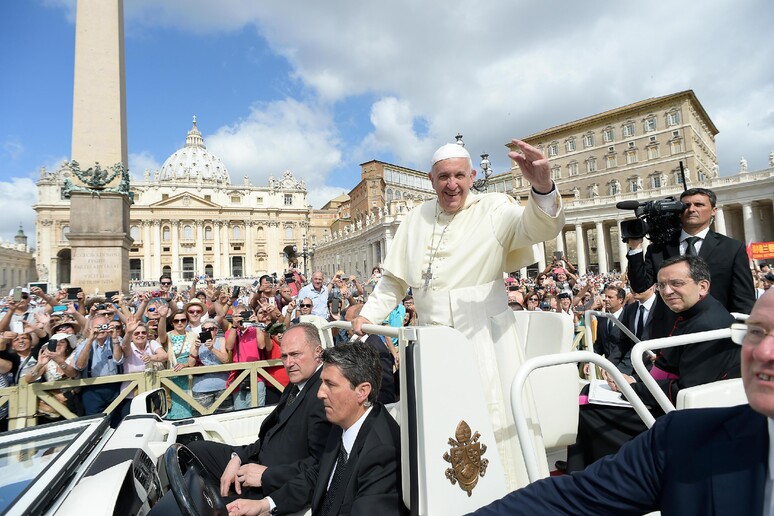 Pope Francis general audience -     ALL RIGHTS RESERVED