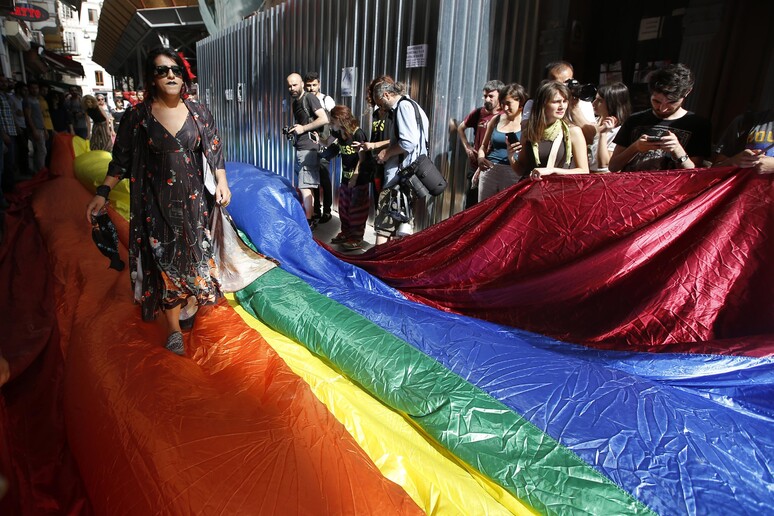 Gay Pride vietato a Istanbul,  'la protesta esploder ' © ANSA/AP