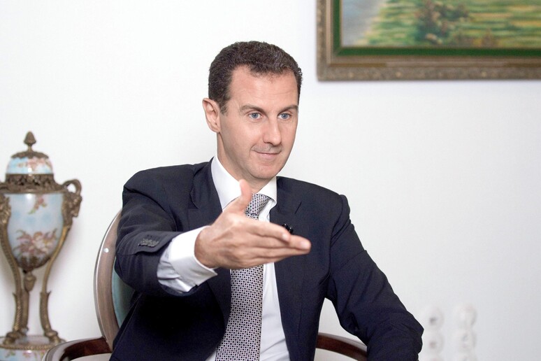 Il presidente siriano Bashar al Assad © ANSA/EPA