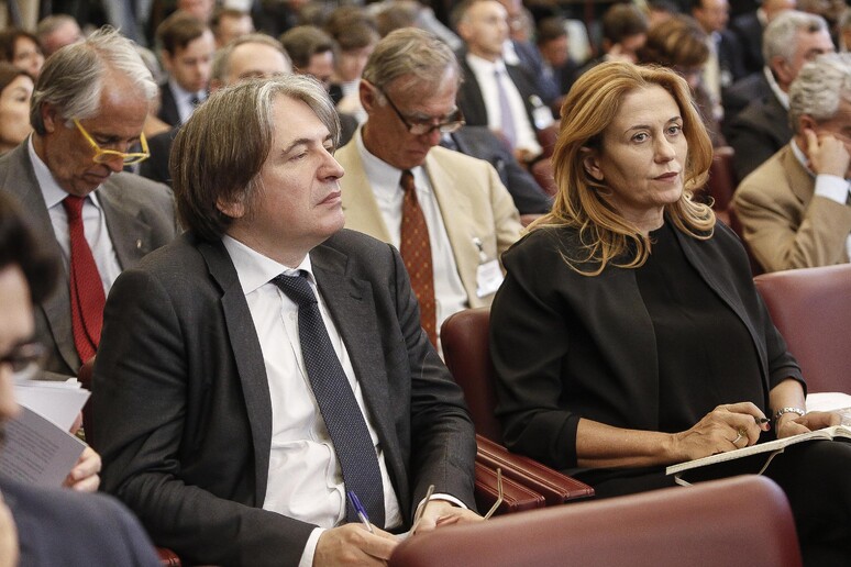 Il direttore generale Rai Antonio Campo Dall 'Orto e la presidente Rai Monica Maggioni - RIPRODUZIONE RISERVATA