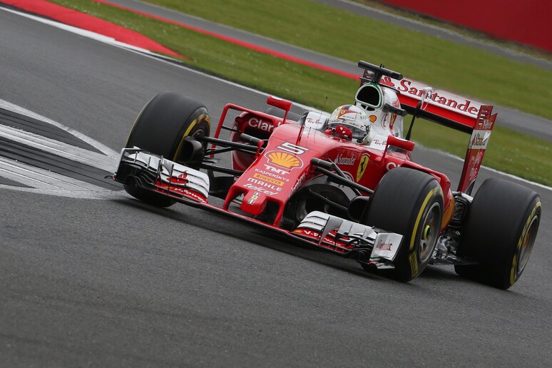 La Ferrari di Vettel © ANSA/EPA