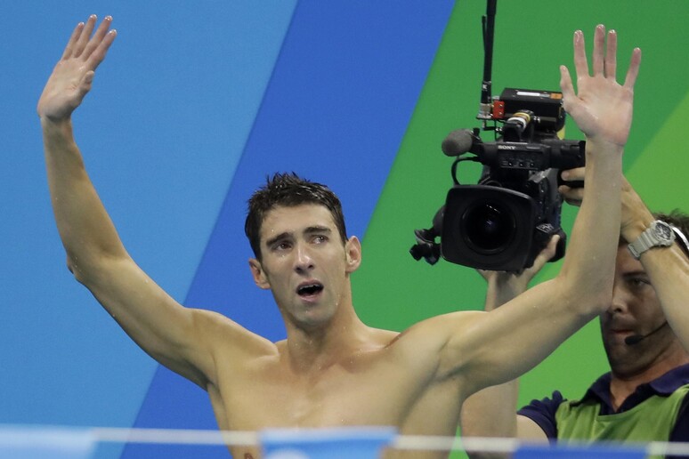 Michael Phelps - RIPRODUZIONE RISERVATA