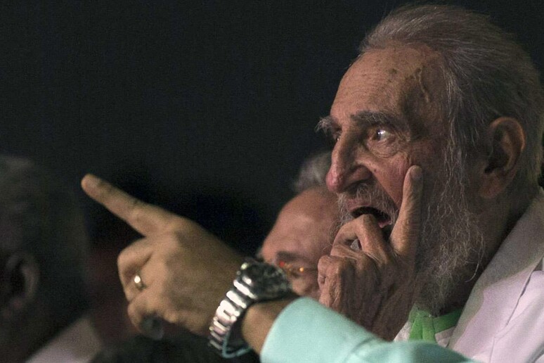 Fidel Castro © ANSA/AP