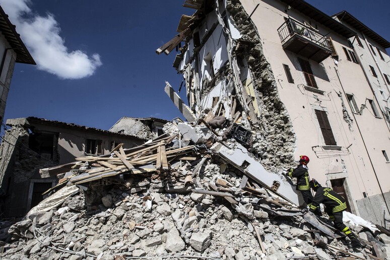Terremoto centro Italia - RIPRODUZIONE RISERVATA