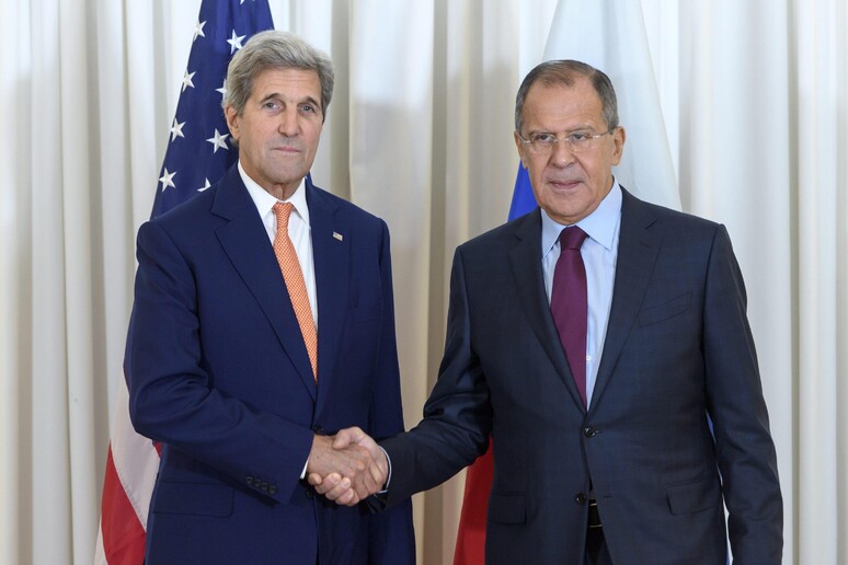 Kerry e Lavrov © ANSA/EPA