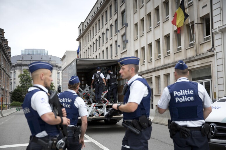 Attacco in Belgio a Charleroi © ANSA/AP