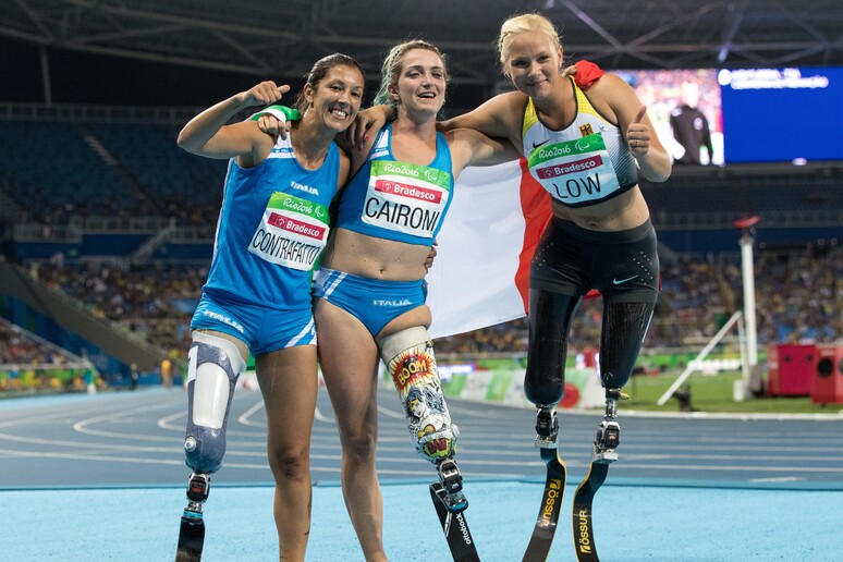 Paralimpiadi: Caironi oro nei 100 m, Contrafatto bronzo © ANSA/AP