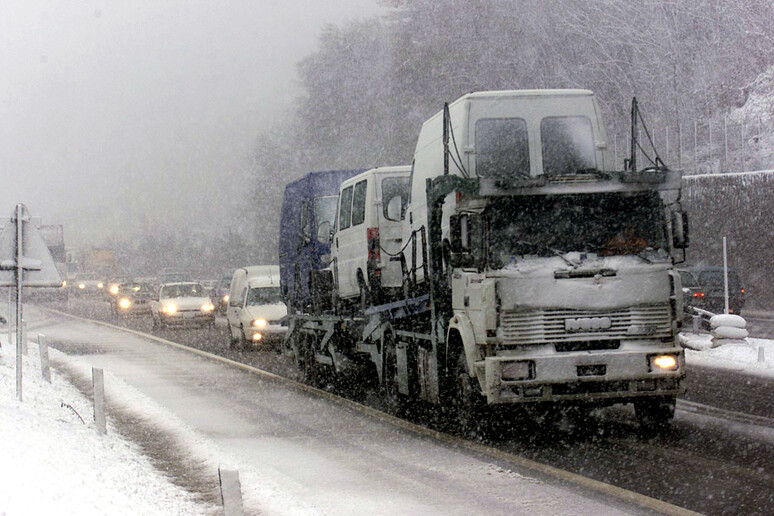Maltempo: prime nevicate in Fvg - RIPRODUZIONE RISERVATA