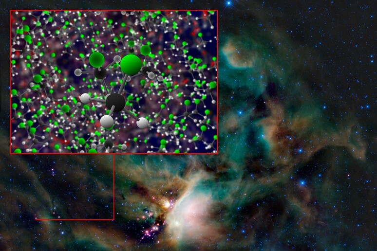 Tracce di clorometano scoperte nella culla di stelle IRAS 16293-2422 e sulla cometa 67/P (fonte: B. Saxton, NRAO/AUI/NSF; NASA/JPL-Caltech/UCLA) - RIPRODUZIONE RISERVATA