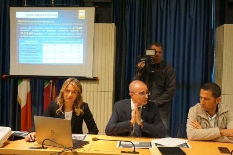 Pescara - conferenza stampa M5S - RIPRODUZIONE RISERVATA