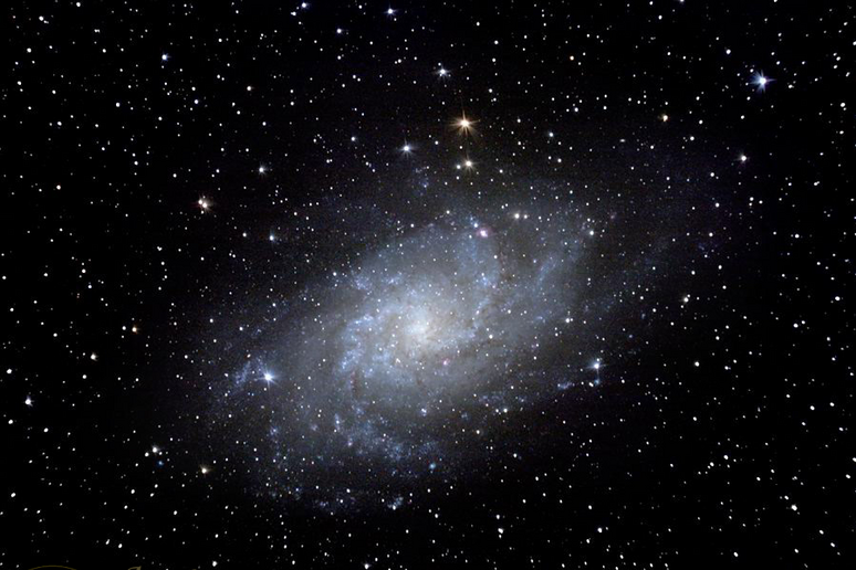 La galassia del Triangolo, fotografata da Paolo Colona (fonte: Paolo Colona, Accademia delle Stelle) - RIPRODUZIONE RISERVATA