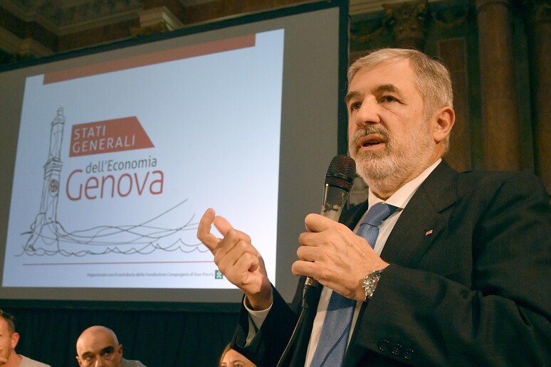 Il sindaco Marco Bucci - RIPRODUZIONE RISERVATA
