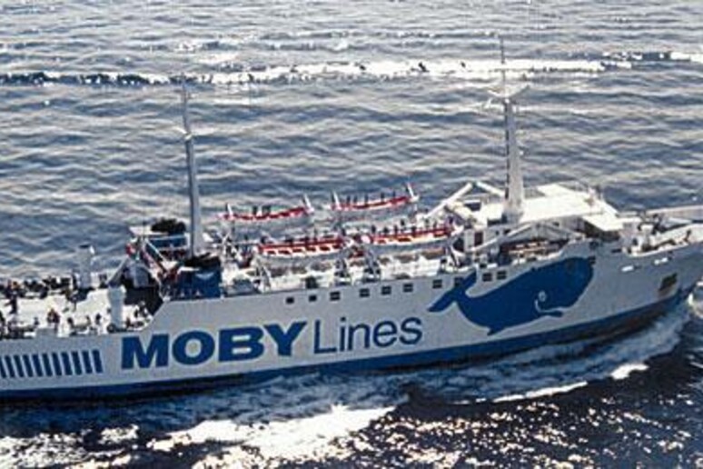 Traghetto Moby  'Bastia ' - RIPRODUZIONE RISERVATA