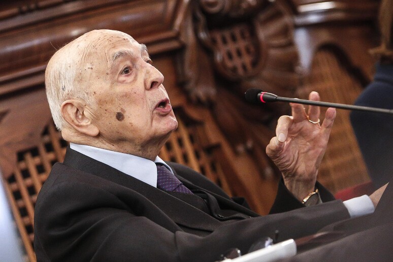 Il presidente emerito Giorgio Napolitano - RIPRODUZIONE RISERVATA