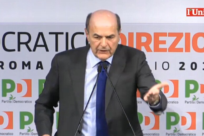 Pier Luigi Bersani alla direzione Pd - RIPRODUZIONE RISERVATA