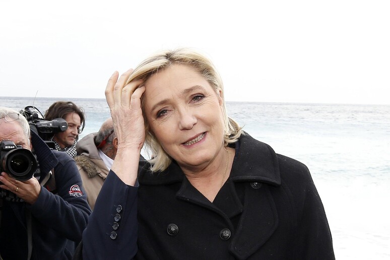 Marine Le Pen campaign in Nice © ANSA/EPA