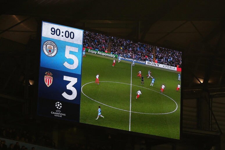 Manchester City vs AS Monaco © ANSA/EPA