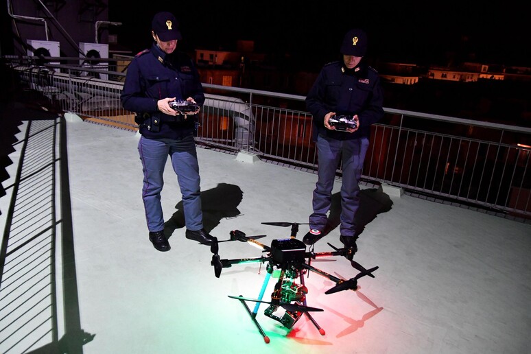 Sanremo: il drone per la sicurezza - RIPRODUZIONE RISERVATA