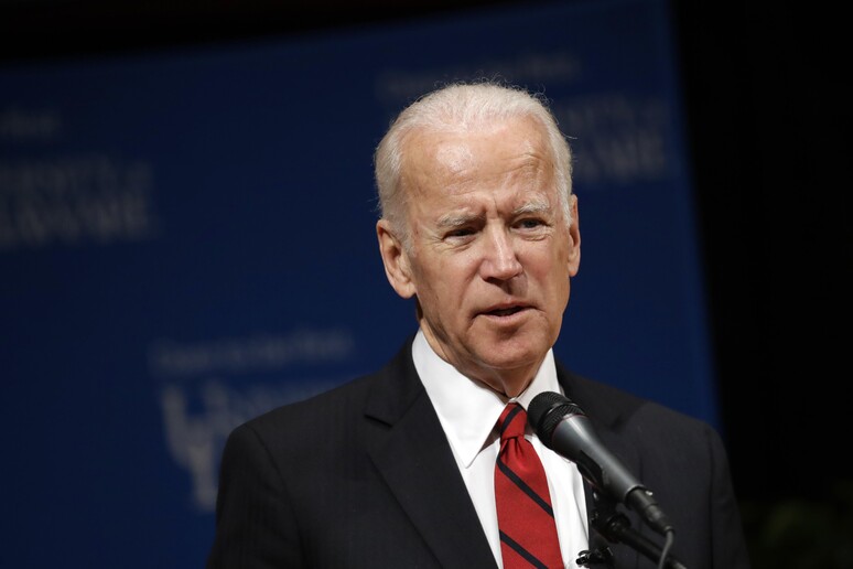 L 'ex presidente Usa Joe Biden © ANSA/AP