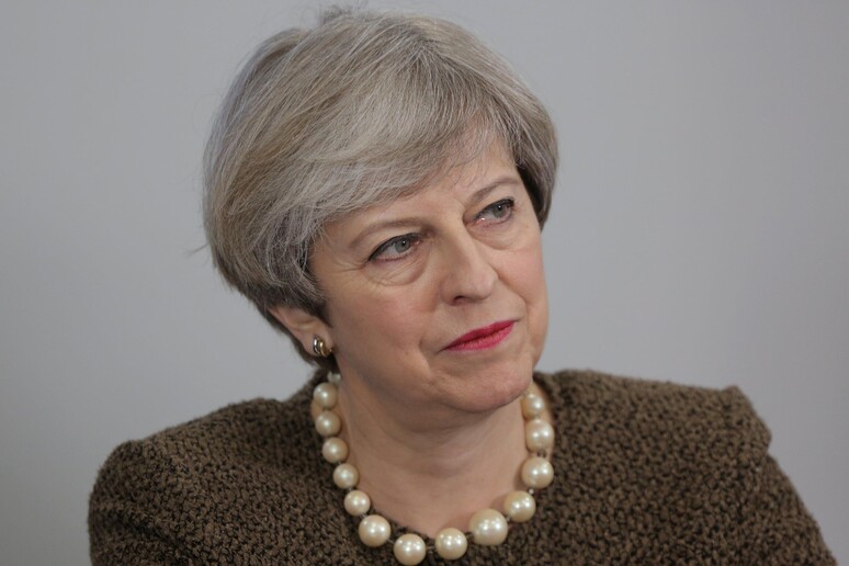 Theresa May in una foto d 'archivio © ANSA/EPA