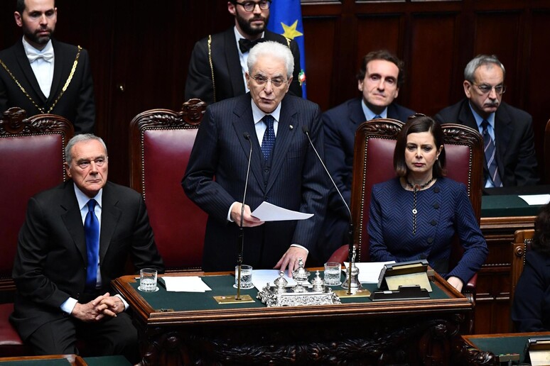 Le celebrazioni alla Camera per il 60esimo anniversario dei Trattati di Roma © ANSA/EPA