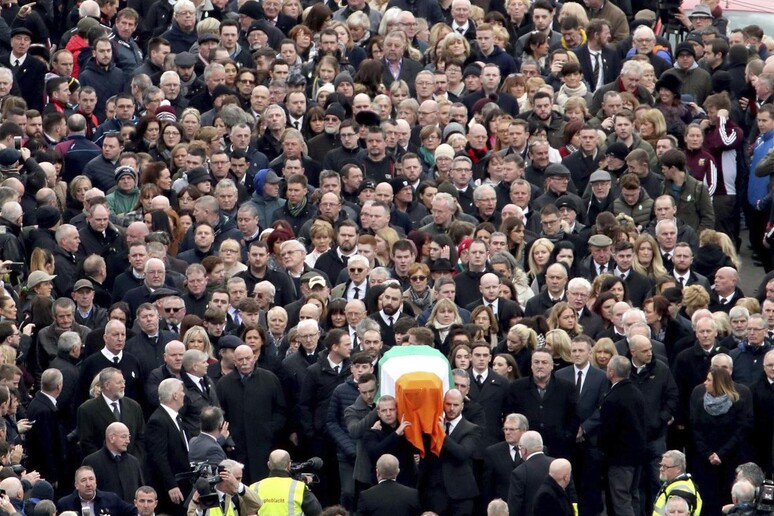 A Londonderry, i funerali di Martin McGuinness © ANSA/AP